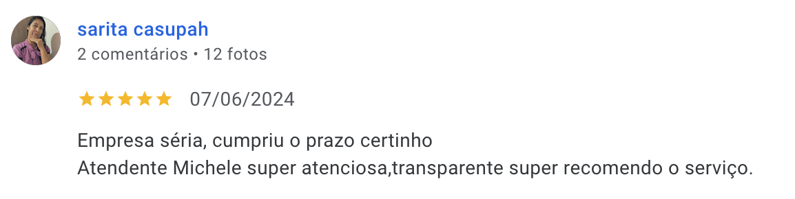 Depoimento 1 do Google